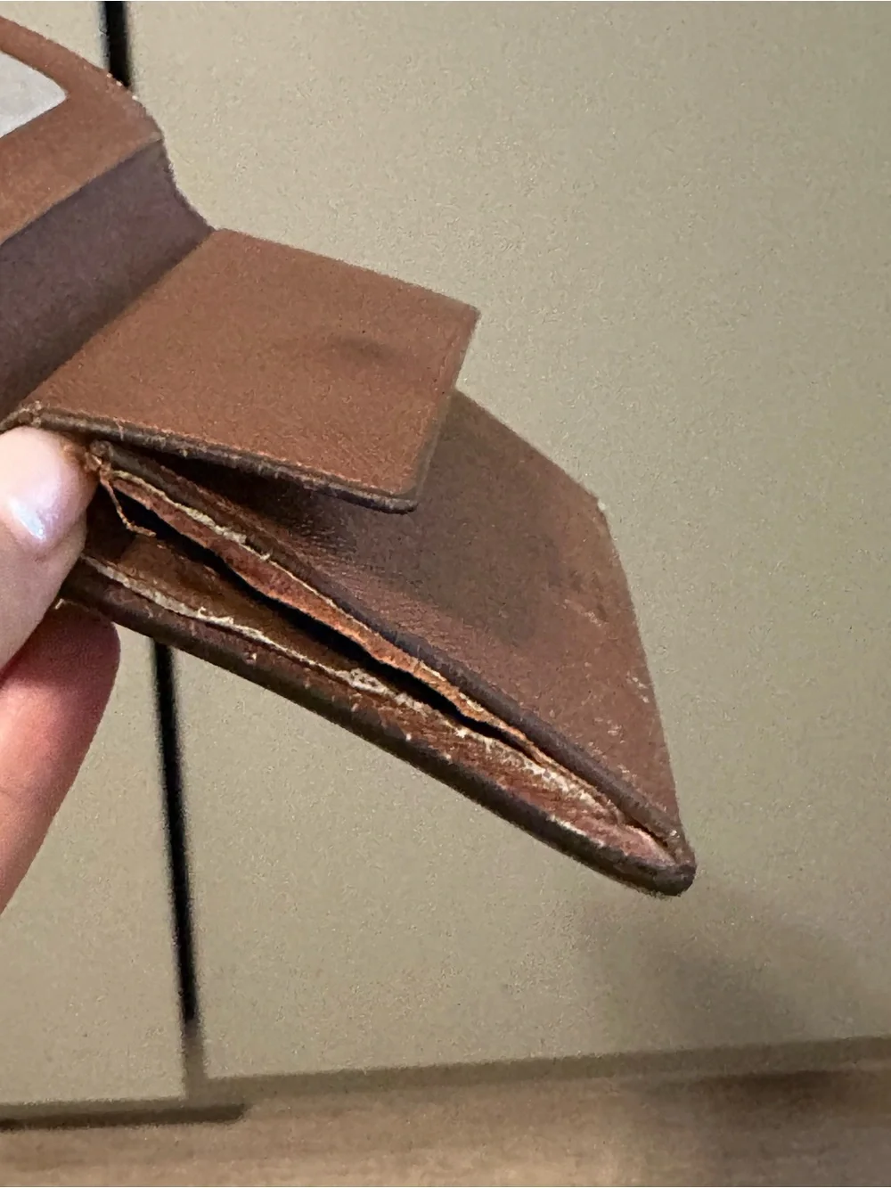 Louis Vuitton Monogram Brown Card Holder Wallet